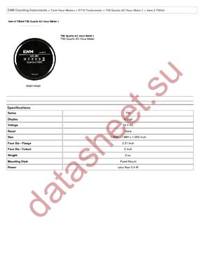T50A4 datasheet  